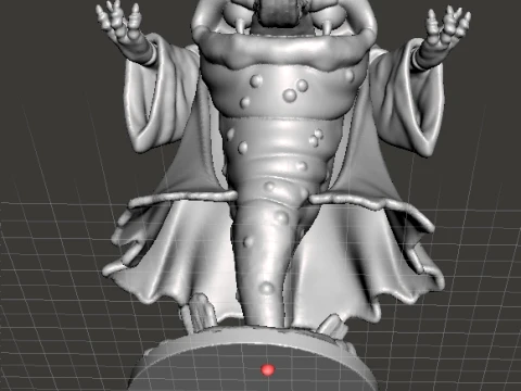 GHASH THE REAL GHOSTBUSTERS MINIATURE MODEL FOR FANTASY OR HORROR GAMES RPG DND 3D Print Model