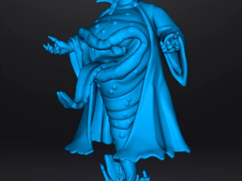GHASH THE REAL GHOSTBUSTERS MINIATURE MODEL FOR FANTASY OR HORROR GAMES RPG DND 3D Print Model