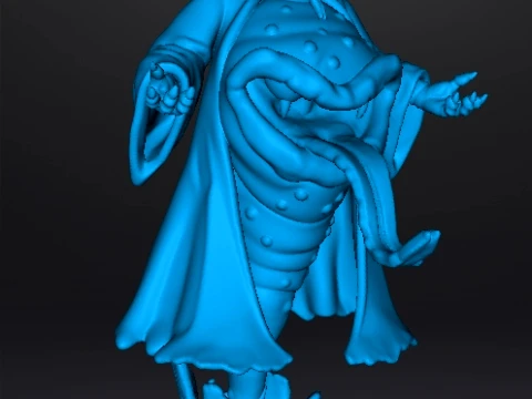 GHASH THE REAL GHOSTBUSTERS MINIATURE MODEL FOR FANTASY OR HORROR GAMES RPG DND 3D Print Model