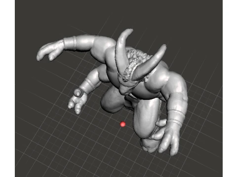 EGO IL SHEEP FOUR ARMED GOAT MINIATURE MODEL FANTASY GAMES RPG DND 3D Print Model