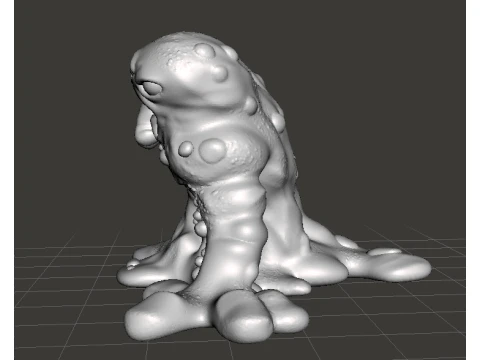 RADIOACTIVE MONSTER MINIATURE MODEL FOR SCIFI OR FANTASY GAMES RPG DND 3D Print Model