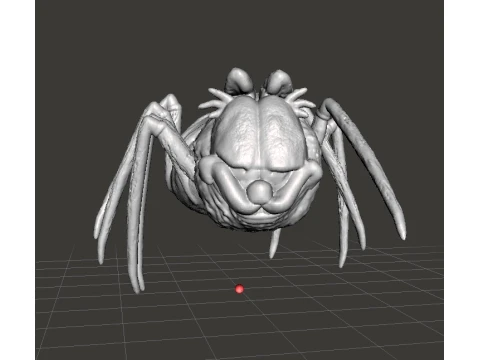 GOREFIELD SPIDER MODEL FIGURE FOR HORROR OR FANTASY GAMES RPG DND 3D Druckmodell