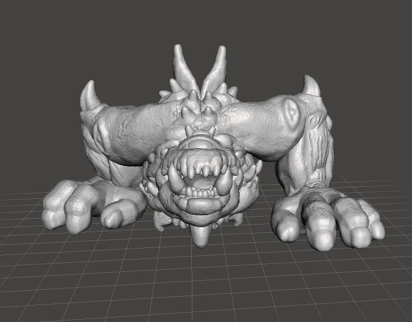 6MM CYCLOPEAN DEMON MINIATURE MODEL FANTASY OR SCIFI GAMES RPG 3D Print Model .c4d .max .obj .3ds .fbx .stl .blend 