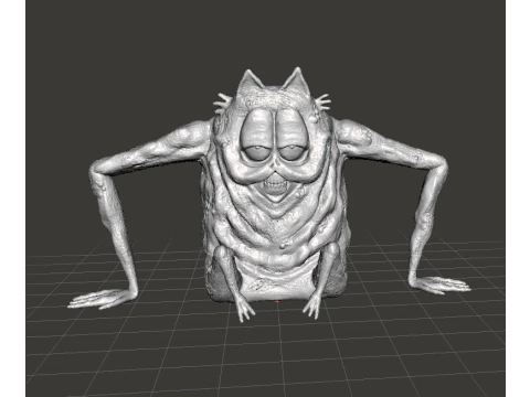 GOREFIELD MUTANT MODEL FIGURE FOR HORROR OR FANTASY GAMES RPG DND Modèles 3D en vedette