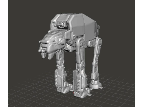 6MM SCALE AT-M6 GORILLA WALKER MINIATURE MODEL FOR SCIFI GAMES EPIC Modelo de impresión 3D