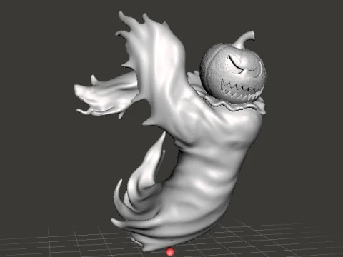 ICKYBOD CLAY MINIATURE MODEL FOR FANTASY OR HORROR GAMES RPG DND Modelo de Impressão 3D