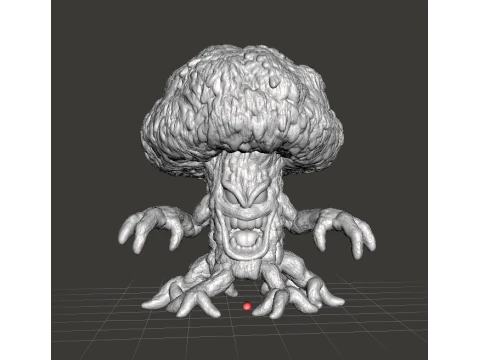 DQ EVIL TREE MINIATURE MODEL FOR FANTASY GAMES DND RPG 3D Print Model