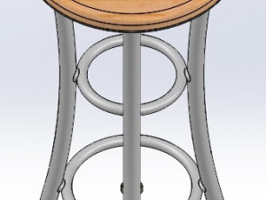 bar stool Modelo 3D