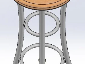 बार की स्टूल 3D मॉडल