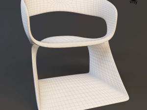 minimal chair Model 3D
