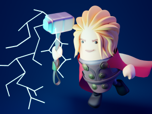 cutethor 3D 模型