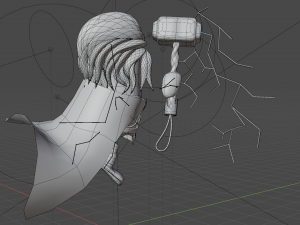 cutethor 3D 모델
