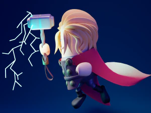 cutethor 3D Model