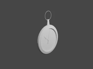 Classic pocket watch 3D Model
