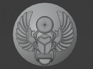 Symbols of ancient Egypt pack 3D Model