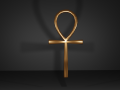 Ankh symbol Symbols of ancient Egypt pack 3D Model