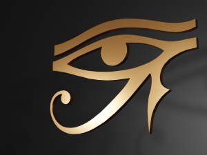 Eye Ra symbol Symbols of ancient Egypt pack Modello 3D