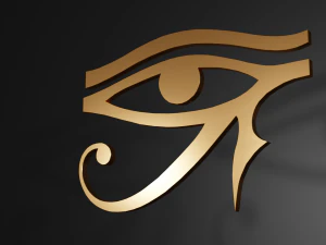 Eye Ra symbol Symbols of ancient Egypt pack 3D Model