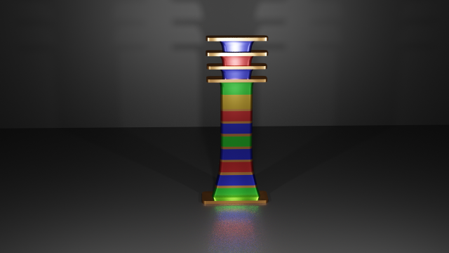 Jet symbol Symbols of ancient Egypt pack 3D Model .c4d .max .obj .3ds .fbx .stl .blend 
