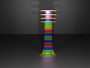 S&iacute;mbolo de jato Pacote de s&iacute;mbolos do antigo Egito Modelo 3D