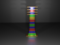 Jet symbol Symbols of ancient Egypt pack 3D Model