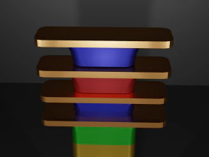 S&iacute;mbolo de jato Pacote de s&iacute;mbolos do antigo Egito Modelo 3D