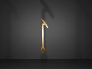 Uas symbol Symbols of ancient Egypt pack 3D Model