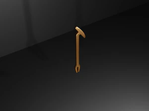 Uas symbol Symbols of ancient Egypt pack 3D Model