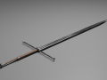 Medieval European sword 3D Models