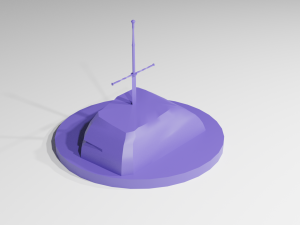 Statuette sword in stone Modèles 3D en vedette