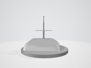 Statuette sword in stone Modèles 3D en vedette