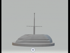 Statuette sword in stone Modèles 3D en vedette