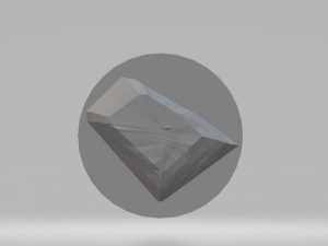 Statuette sword in stone Modèles 3D en vedette
