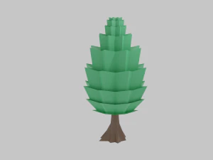 Хвойні дерева 3D Модель