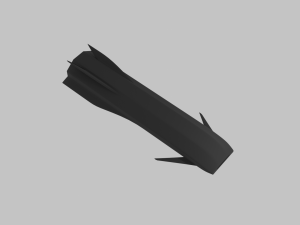 The concept of a cruise missile 3D 模型