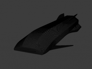 The concept of a cruise missile 3D 模型