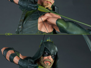 green arrow sculpture ready print 3D 打印模型