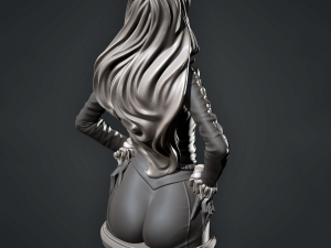 black cat bust 3d print model Model Cetak 3D