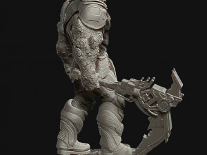 black dwarf - cull obsidian 3d print model 3D Принт Модель