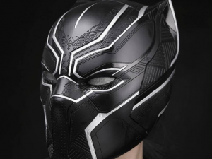 black panther helmet 3d print model 3Dプリントモデル