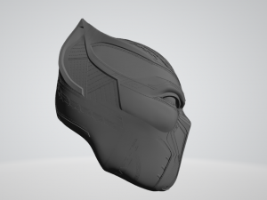 black panther helmet 3d print model 3D 打印模型