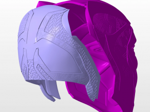 black panther infinity war helmet 3d print model Model Cetak 3D