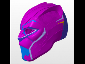 black panther 2018 movie helmet 3d print model 3D-printmodel