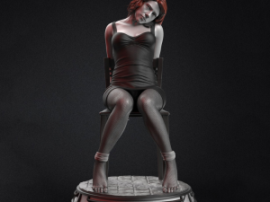 black widow interrogation 3d print model Modèles 3D en vedette