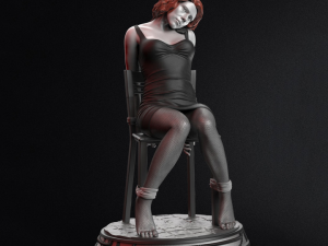black widow interrogation 3d print model 3D-printmodel