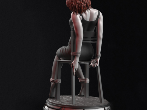 black widow interrogation 3d print model 3D-printmodel