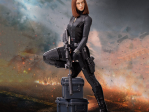 black widow 3d print model 3D Принт Модель