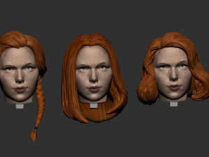 black widow marvel statue 3d print model Modelo de impresión 3D