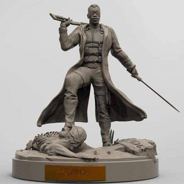 blade marvel statue ready to print 3D Принт Модель .c4d .max .obj .3ds .fbx .stl .blend 