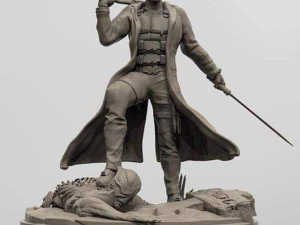 blade marvel statue ready to print 3Dプリントモデル